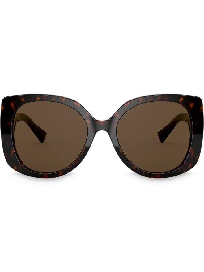 Versace Eyewear Versace Eyewear Medusa Icon square-frame sunglassesの商品画像