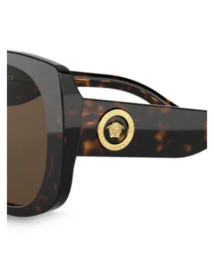 Versace Eyewear Medusa Icon square-frame sunglasses - サムネイル3