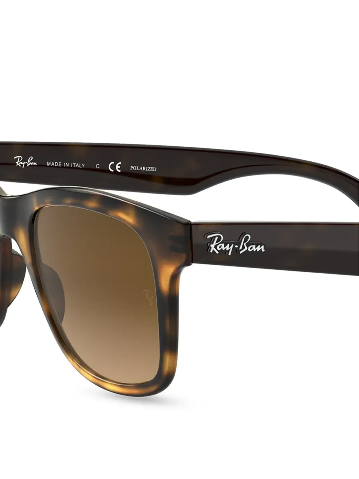 Ray-Ban べっ甲柄ウェイファーサングラス - 画像3