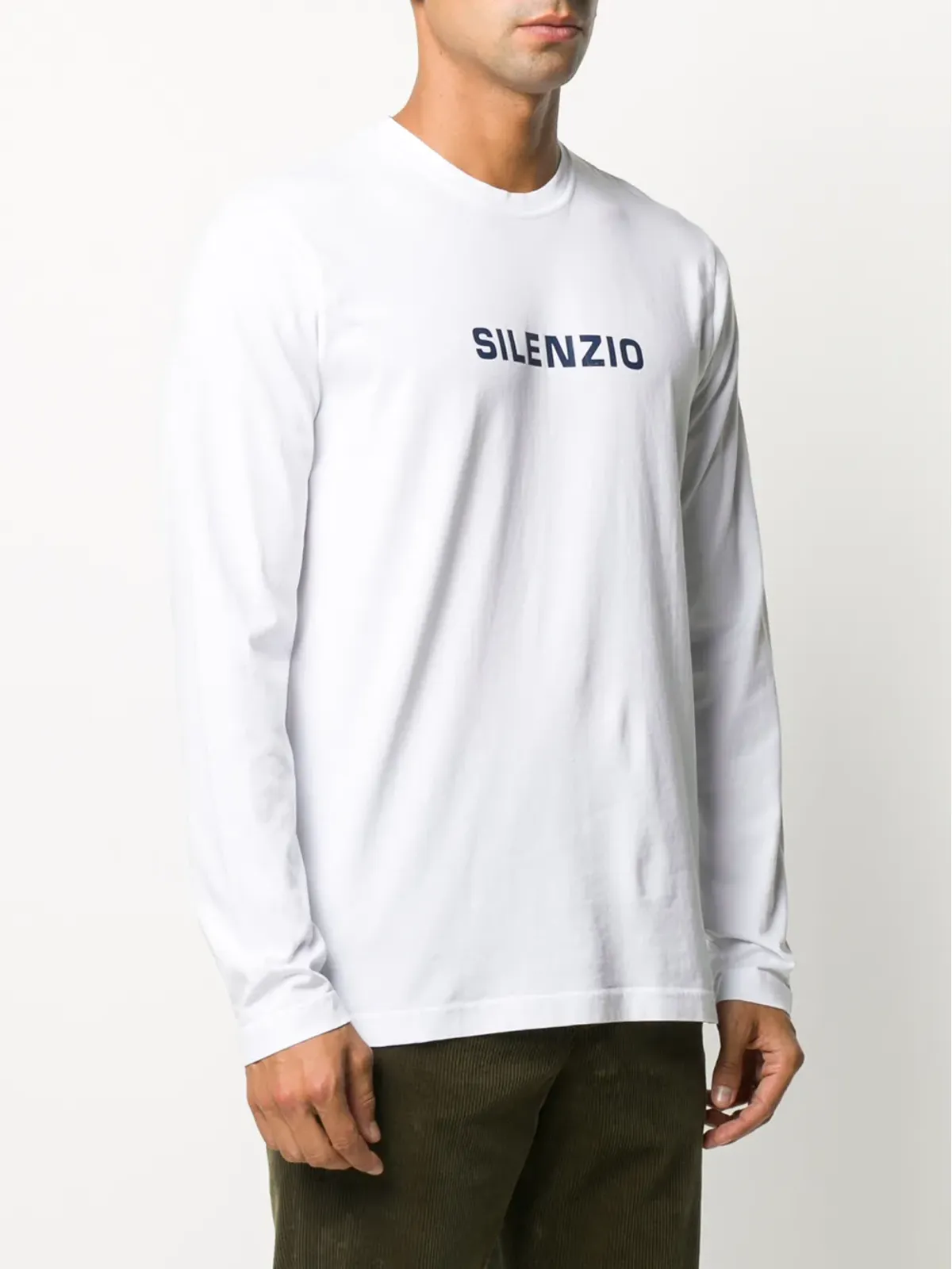 ASPESI 長袖ロゴTシャツ - 画像3