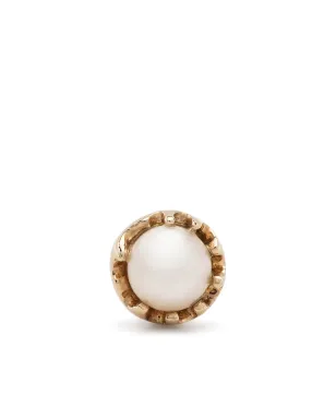 Maria Black Terre 14kt イエローゴールド パール スタッド イヤリング - サムネイル1