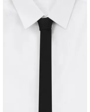 Dolce & Gabbana シルクサテン ブレードタイ ブルー - サムネイル3
