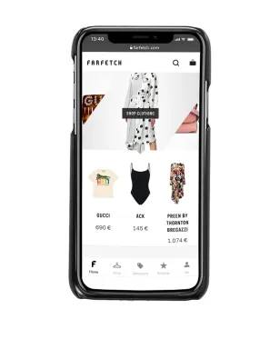 Dolce & Gabbana クロコダイルレザー iPhone X ケース - ブルー - サムネイル2