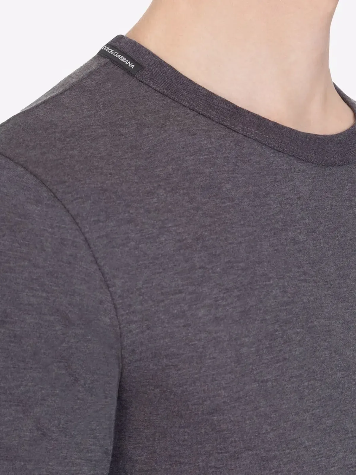 Dolce & Gabbana ロゴパッチ Tシャツ - 画像5