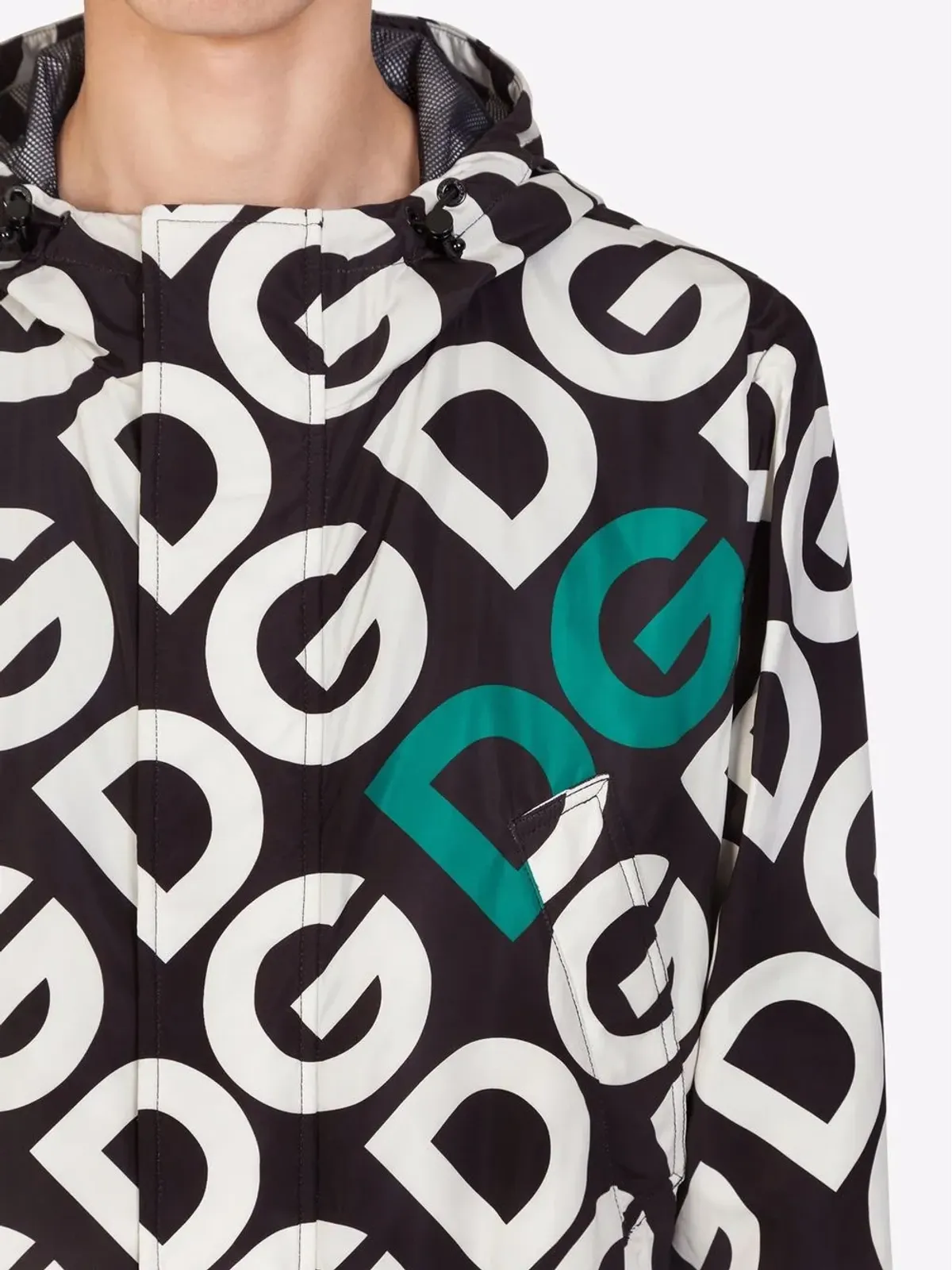 Dolce & Gabbana DGロゴ フード付きパーカ - 画像5