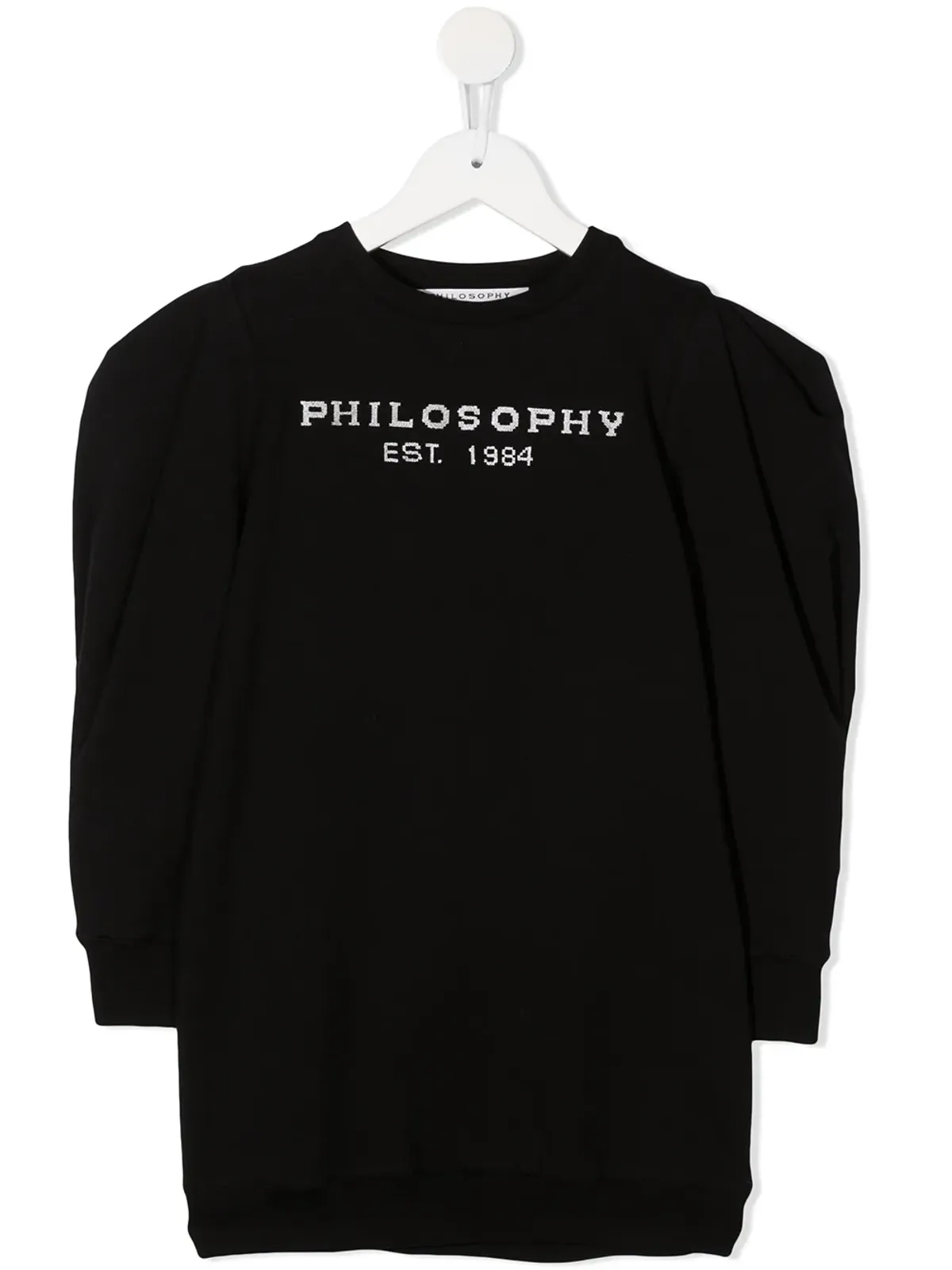 Philosophy Di Lorenzo Serafini Kids ロゴ刺繍パフスリーブスウェット - 画像1