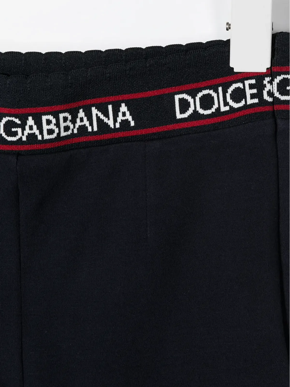 Dolce & Gabbana Kids Interlock ロゴ ウエストバンド レギンス ブラック - 画像3