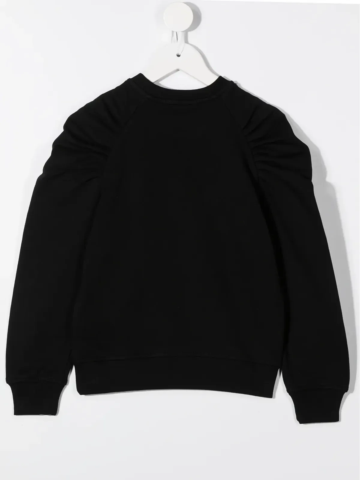 MSGM Kids スパンコール付きギャザースウェットシャツ - 画像2