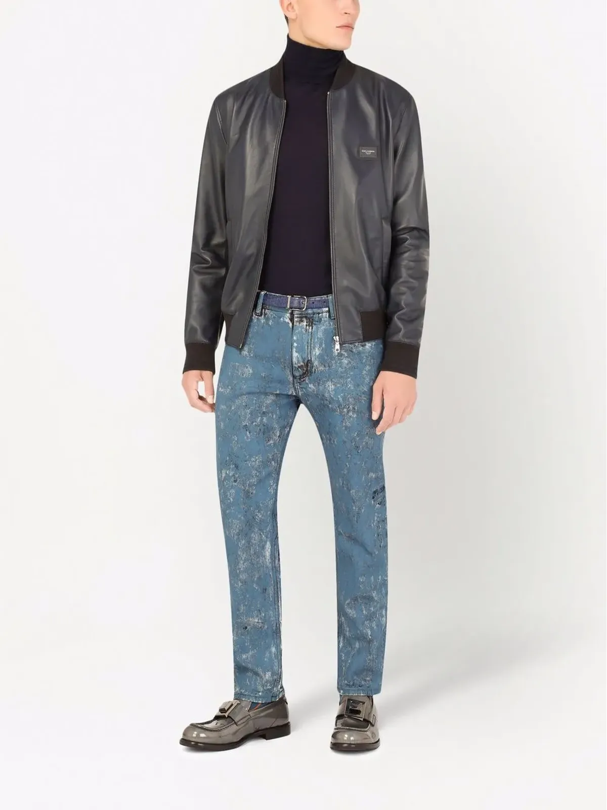 Dolce & Gabbana ロールネック カシミヤセーター - 画像2