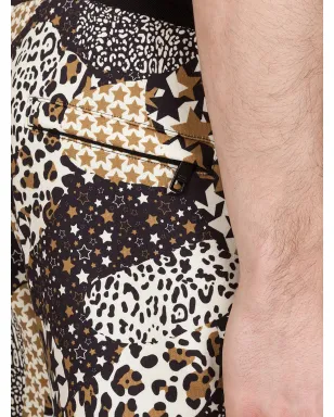 Dolce & Gabbana ミックスプリント スウェットパンツ ブラック - サムネイル5