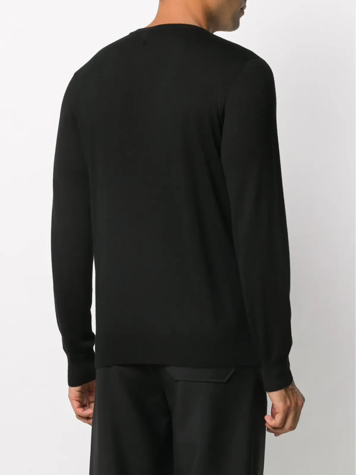Ralph Lauren Purple Label 14GG カシミヤ混ニットセーター（クルーネック／長袖） - 画像4