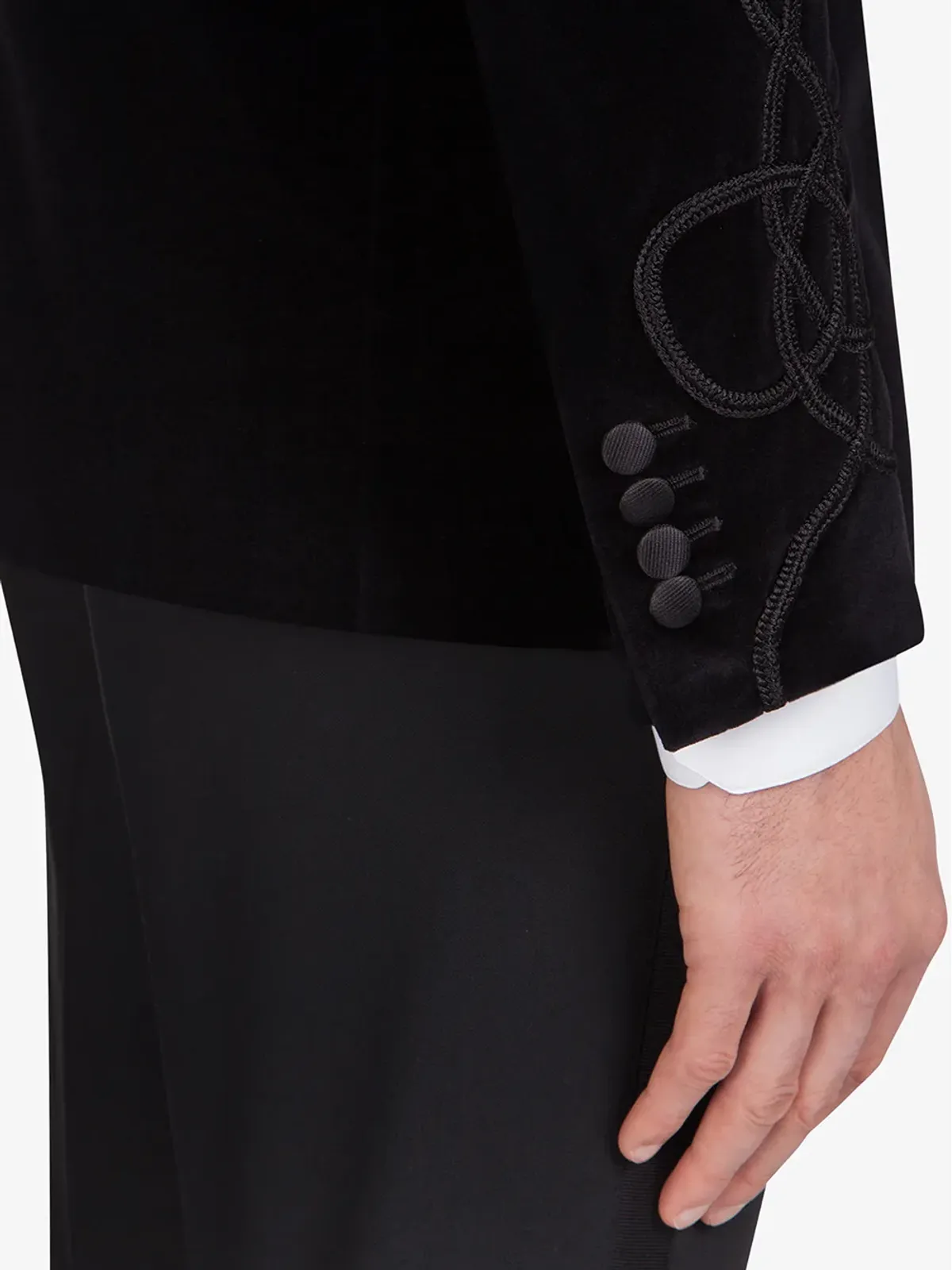 Dolce & Gabbana シングルブレスト ベルベット タキシードジャケット - 画像5
