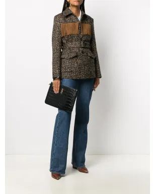 Saint Laurent ヒョウ柄タッセルジャケット - サムネイル2