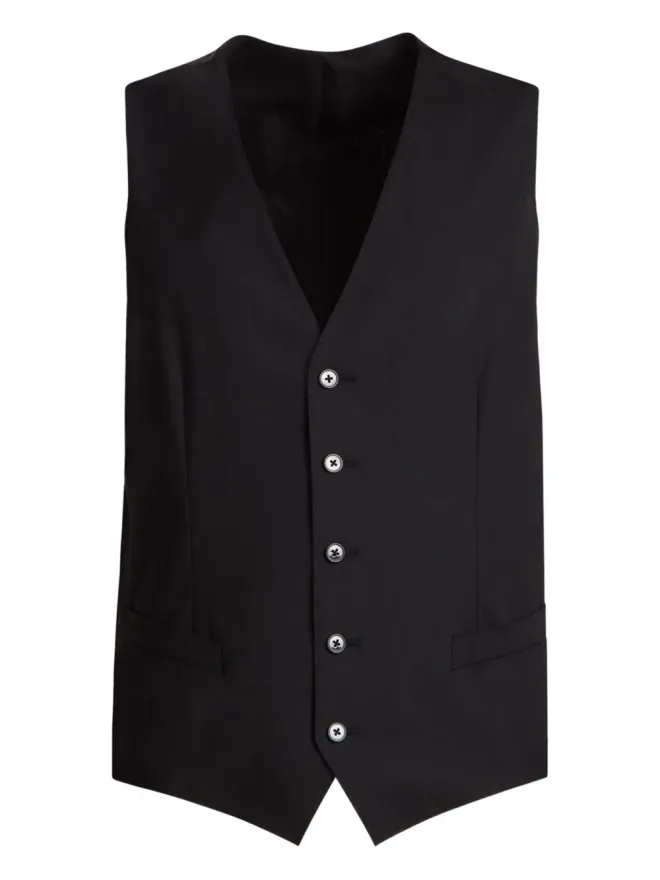 Dolce & Gabbana Dolce & Gabbana ウールベスト - ブラックの商品画像