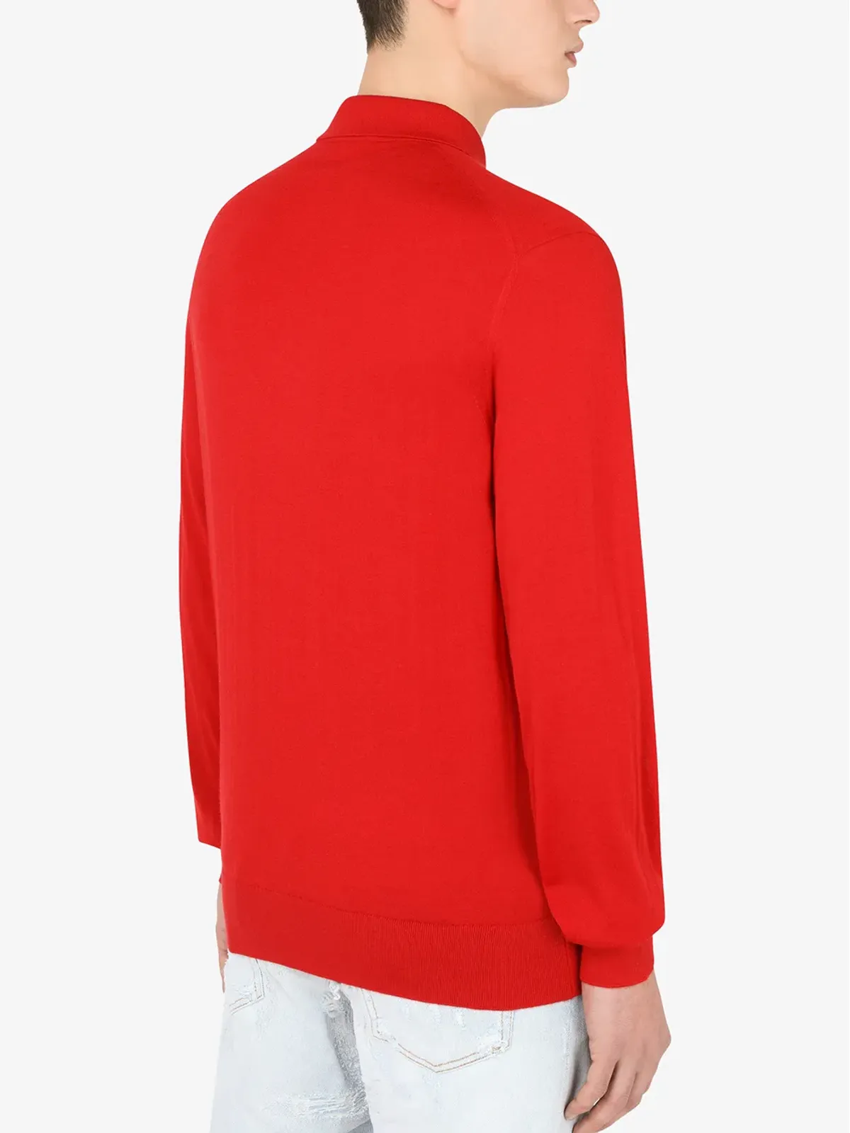 Dolce & Gabbana カシミヤポロシャツ - レッド - 画像4