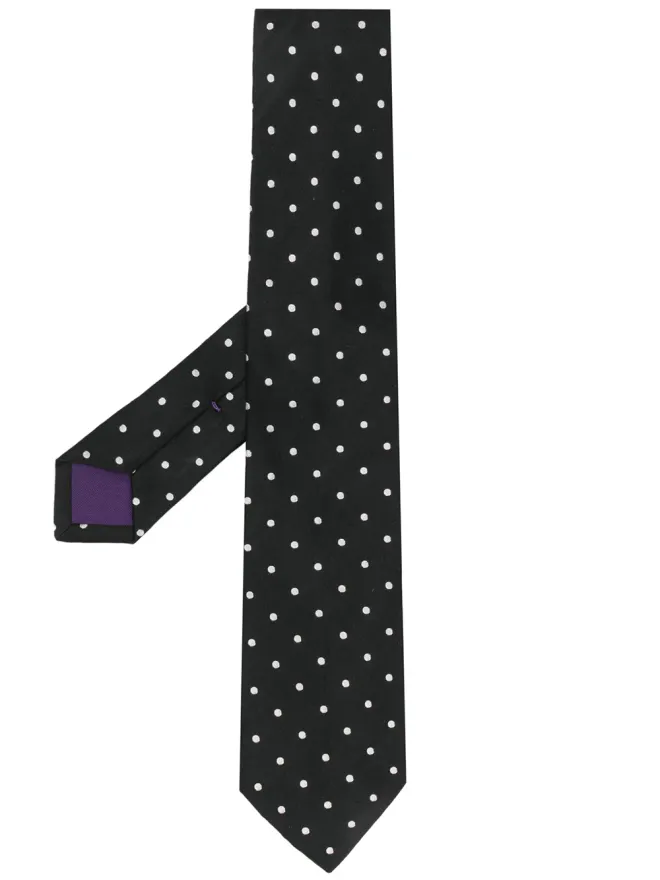 Ralph Lauren Purple Label Ralph Lauren Purple Label ドットプリント ネックタイの商品画像