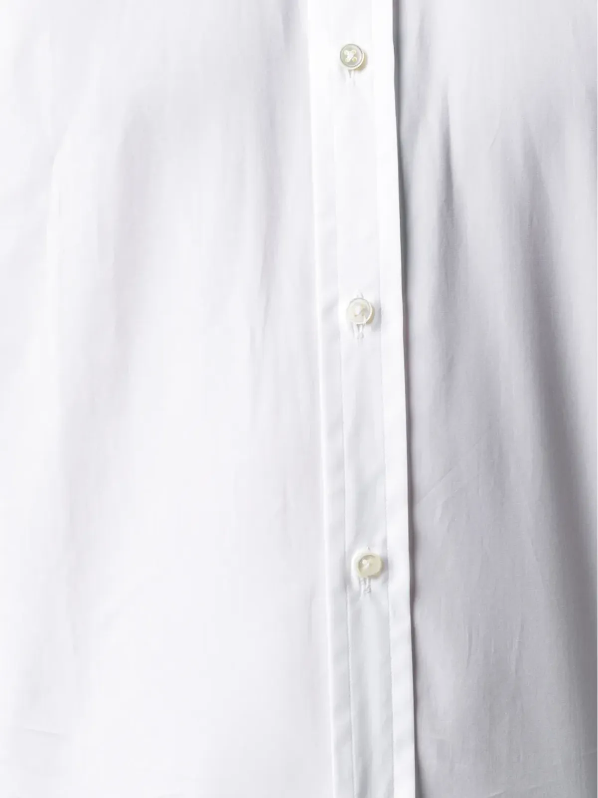 Ralph Lauren Purple Label アスター コットンポプリン ドレスシャツ ホワイト - 画像5