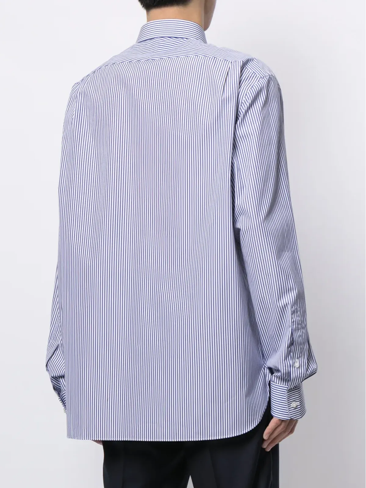 Ralph Lauren Purple Label ストライプ長袖シャツ - 画像4