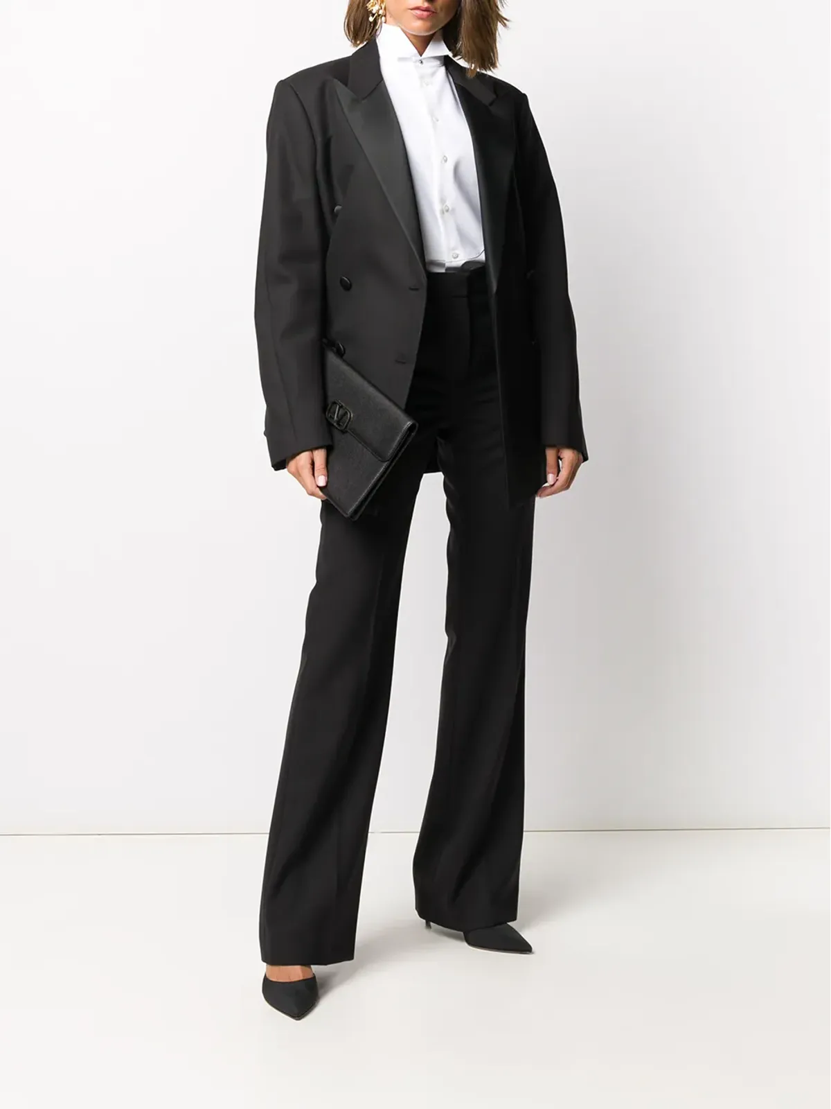 Ralph Lauren Collection ウィングカラー タキシードシャツ - 画像2