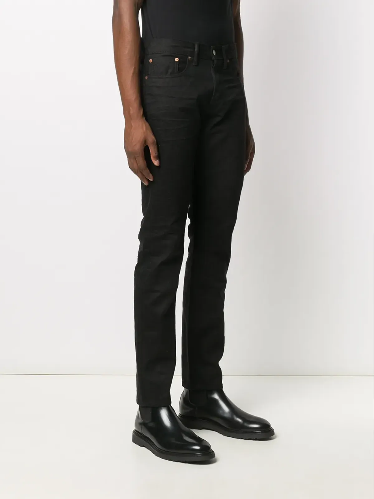 Ralph Lauren RRL スリムフィット ミッドライズ ジーンズ - 画像3