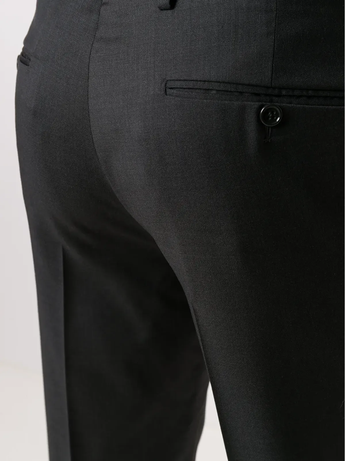 Ralph Lauren Purple Label ストレートレッグパンツ - グレー - 画像5