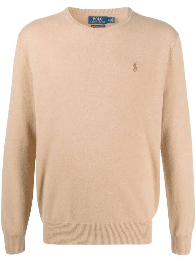 Polo Ralph Lauren Polo Ralph Lauren 刺繍ロゴ カシミヤ プルオーバーの商品画像
