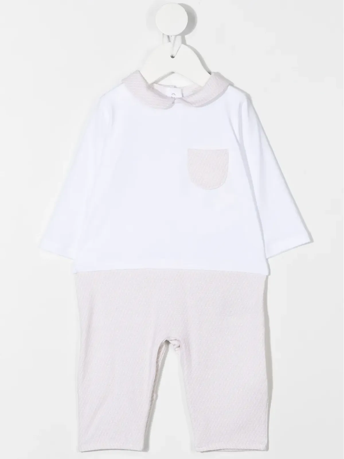 Fendi Kids FFモチーフ ロンパースセット - ホワイト - 画像2