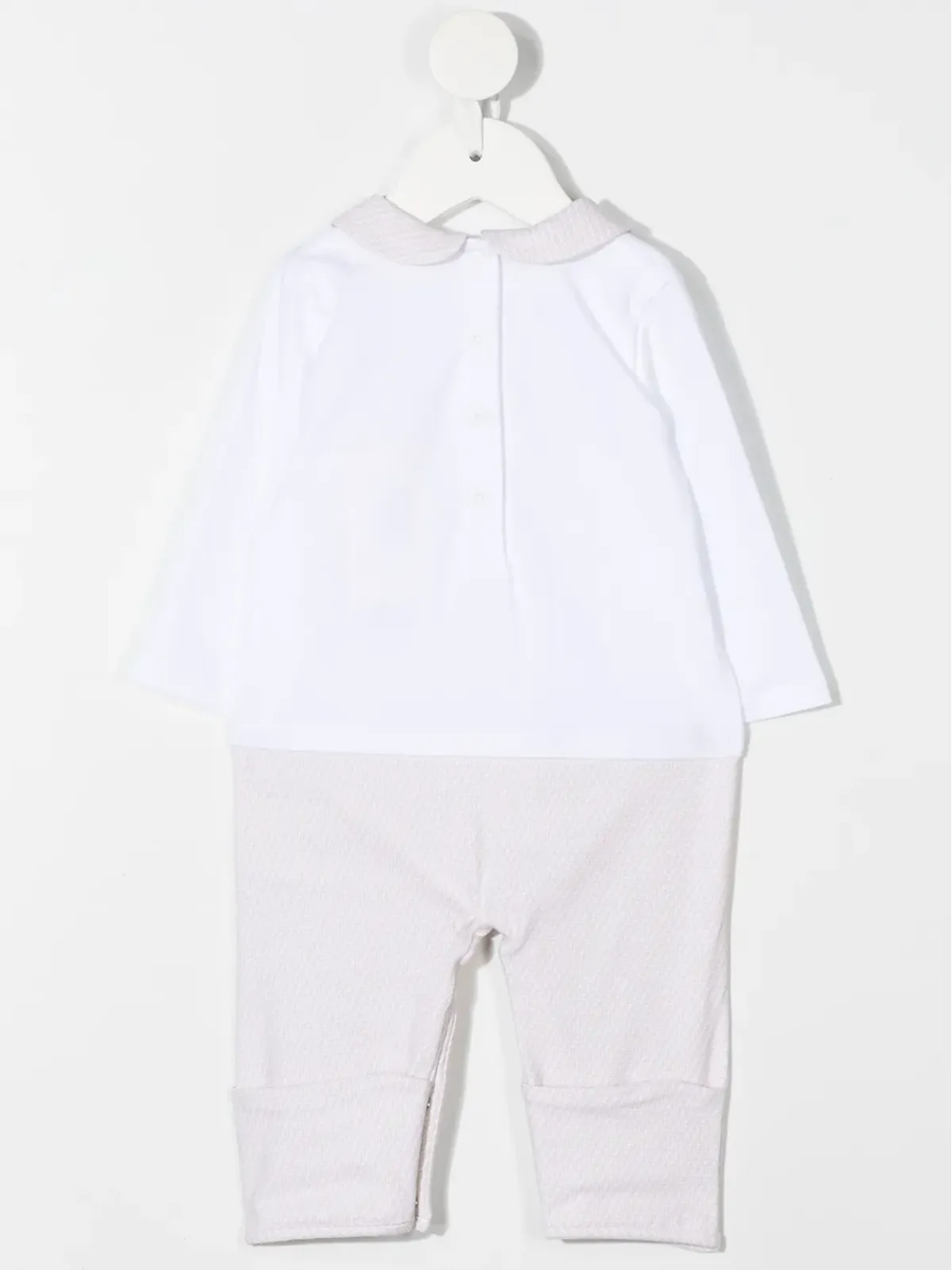 Fendi Kids FFモチーフ ロンパースセット - ホワイト - 画像3