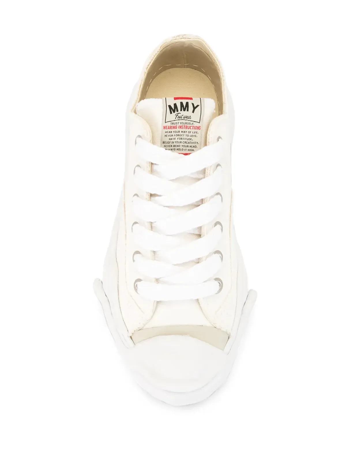 Maison MIHARA YASUHIRO Hank low-top sneakers - White - 画像4