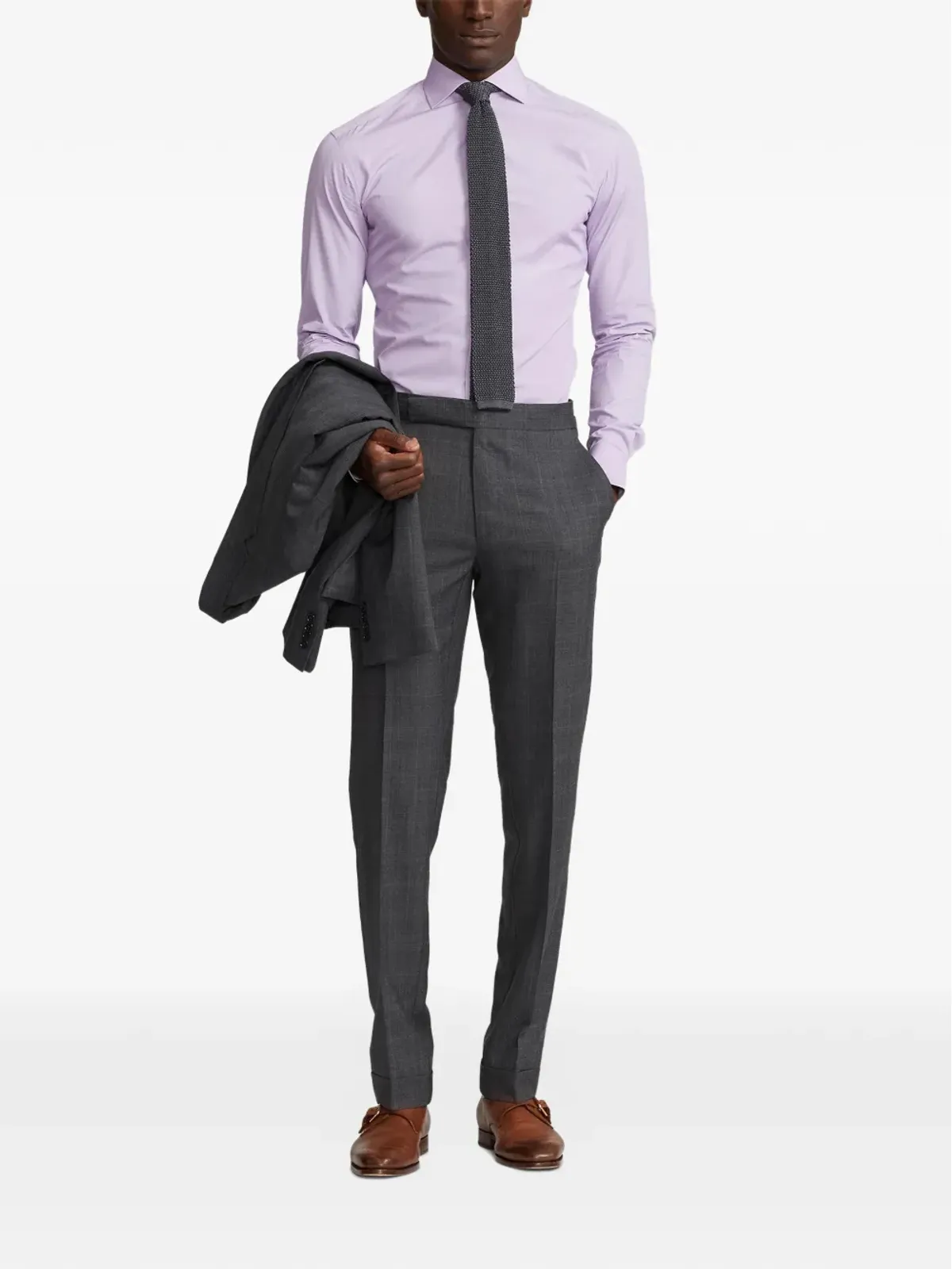 Ralph Lauren Purple Label アストン コットン シャツ - 画像2