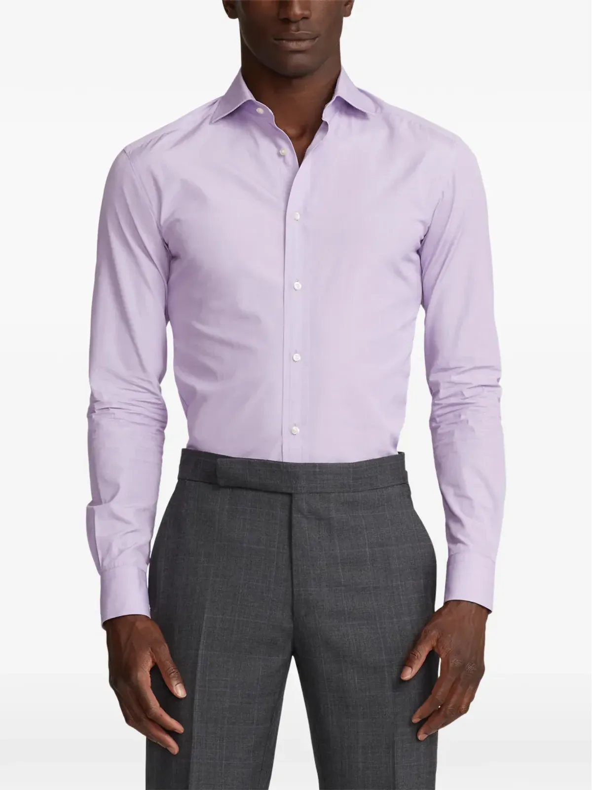 Ralph Lauren Purple Label アストン コットン シャツ - 画像3