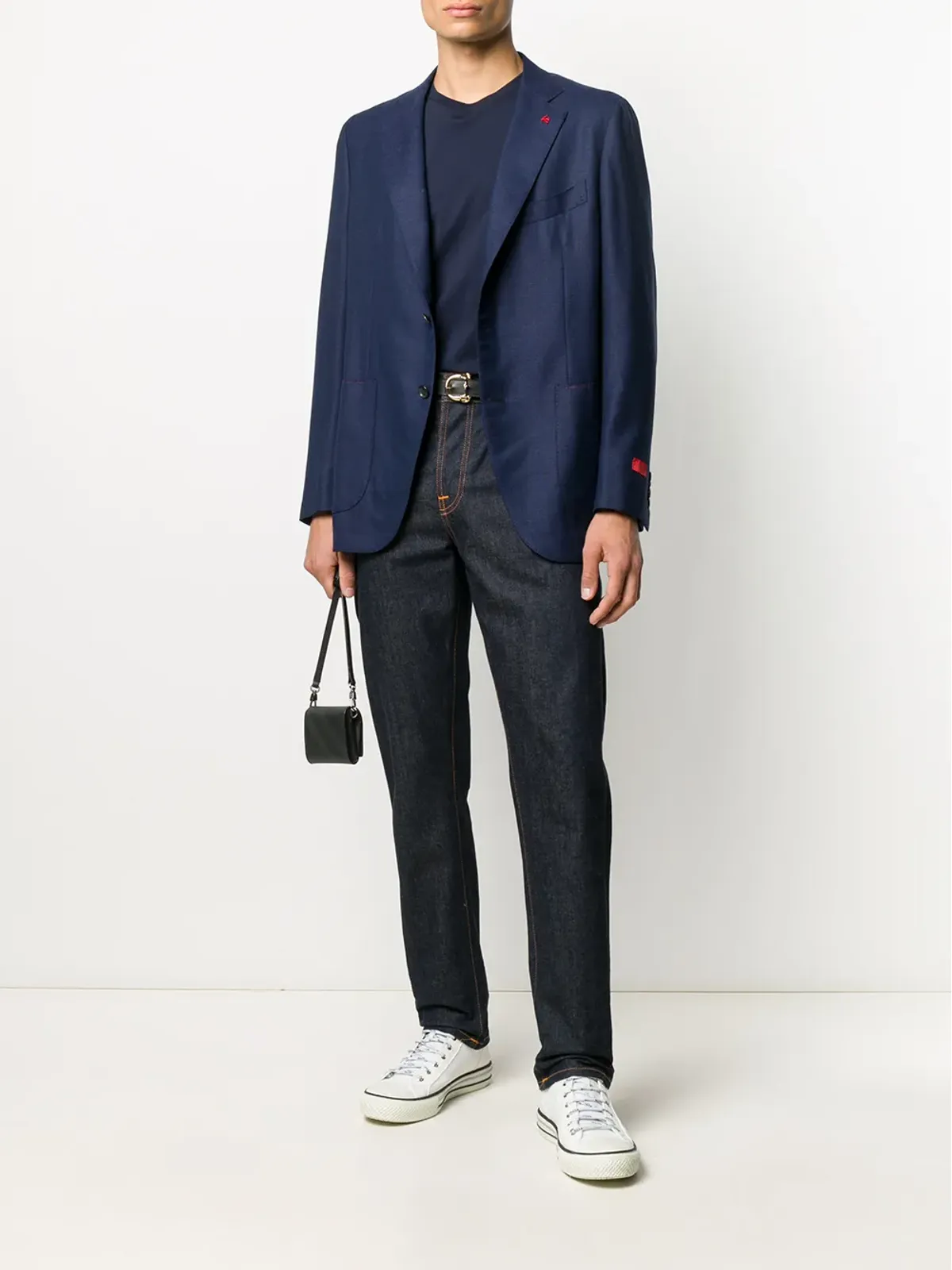 Ralph Lauren Purple Label ベーシック コットン Tシャツ - 画像3