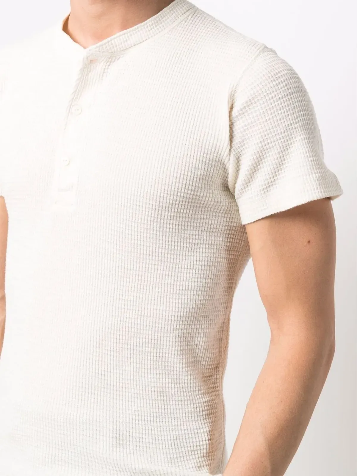 Ralph Lauren RRL ヘンリーネック半袖Tシャツ - 画像5