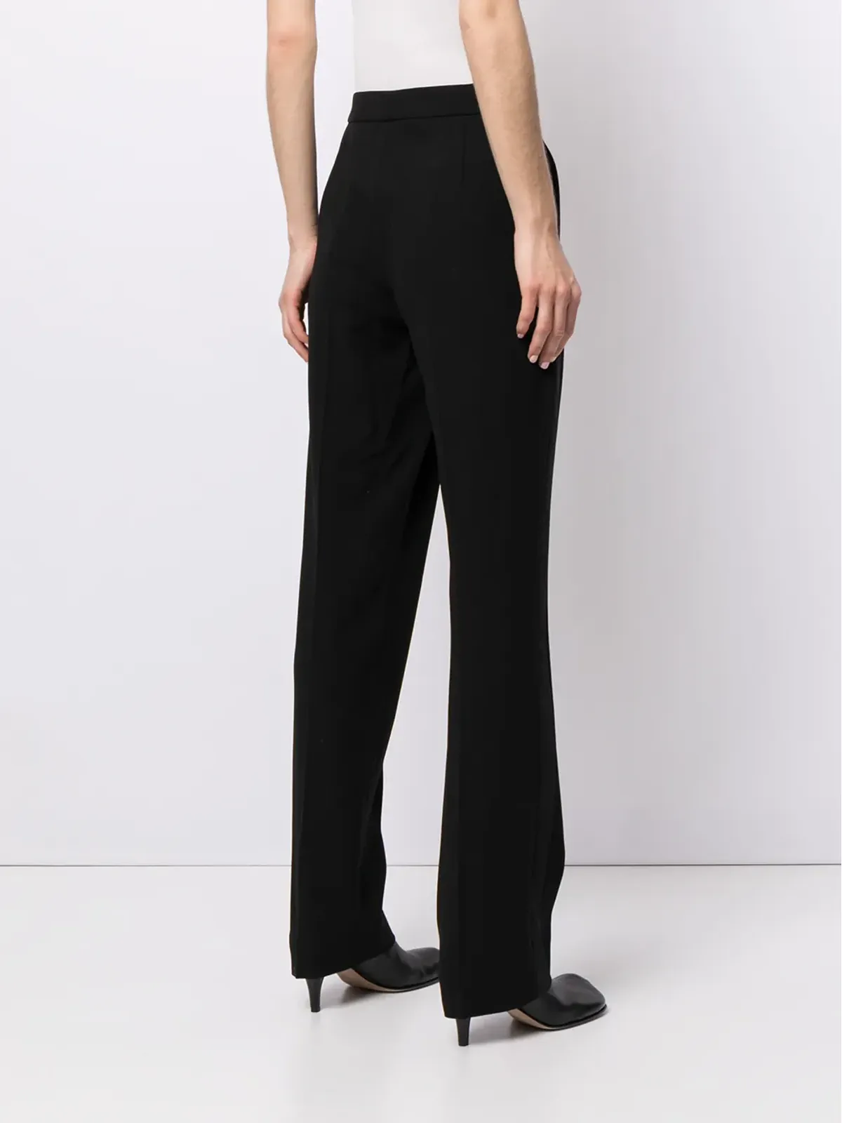 Ralph Lauren Collection ハイライズ テーラードパンツ - ブラック - 画像4