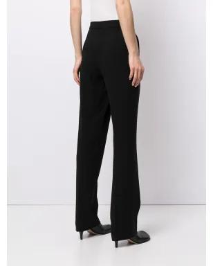 Ralph Lauren Collection ハイライズ テーラードパンツ - ブラック - サムネイル4