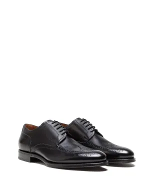 Dolce & Gabbana ブローグディテール ダービーシューズ - ブラック - サムネイル2