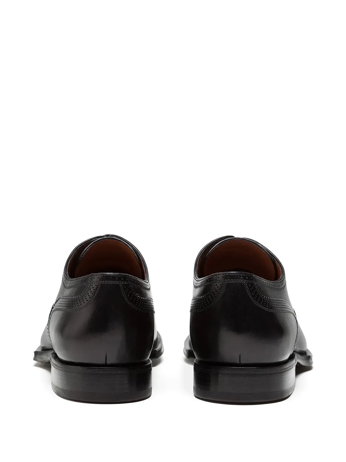 Dolce & Gabbana ブローグディテール ダービーシューズ - ブラック - 画像3