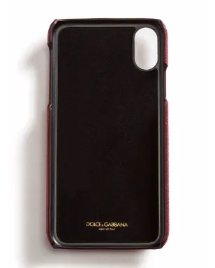 Dolce & Gabbana アップリケ付きレザー iPhone X ケース - サムネイル2
