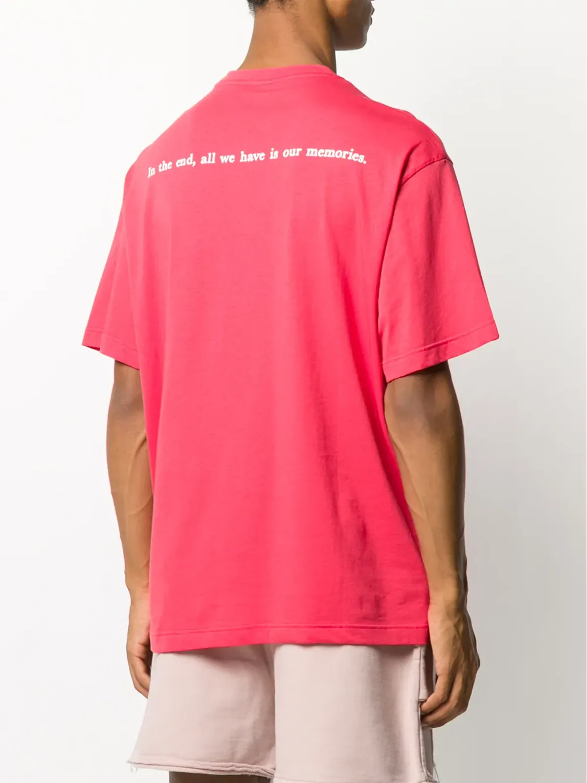 Throwback. オーバーサイズ ロゴ Tシャツ - レッド - 画像4