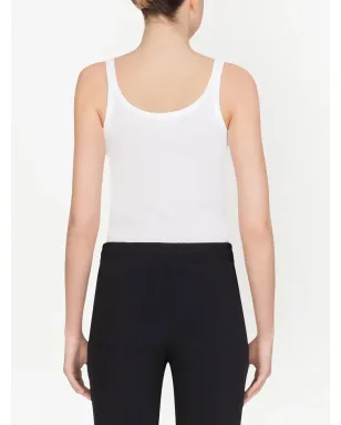 Dolce & Gabbana コットン タンクトップ - White - サムネイル4