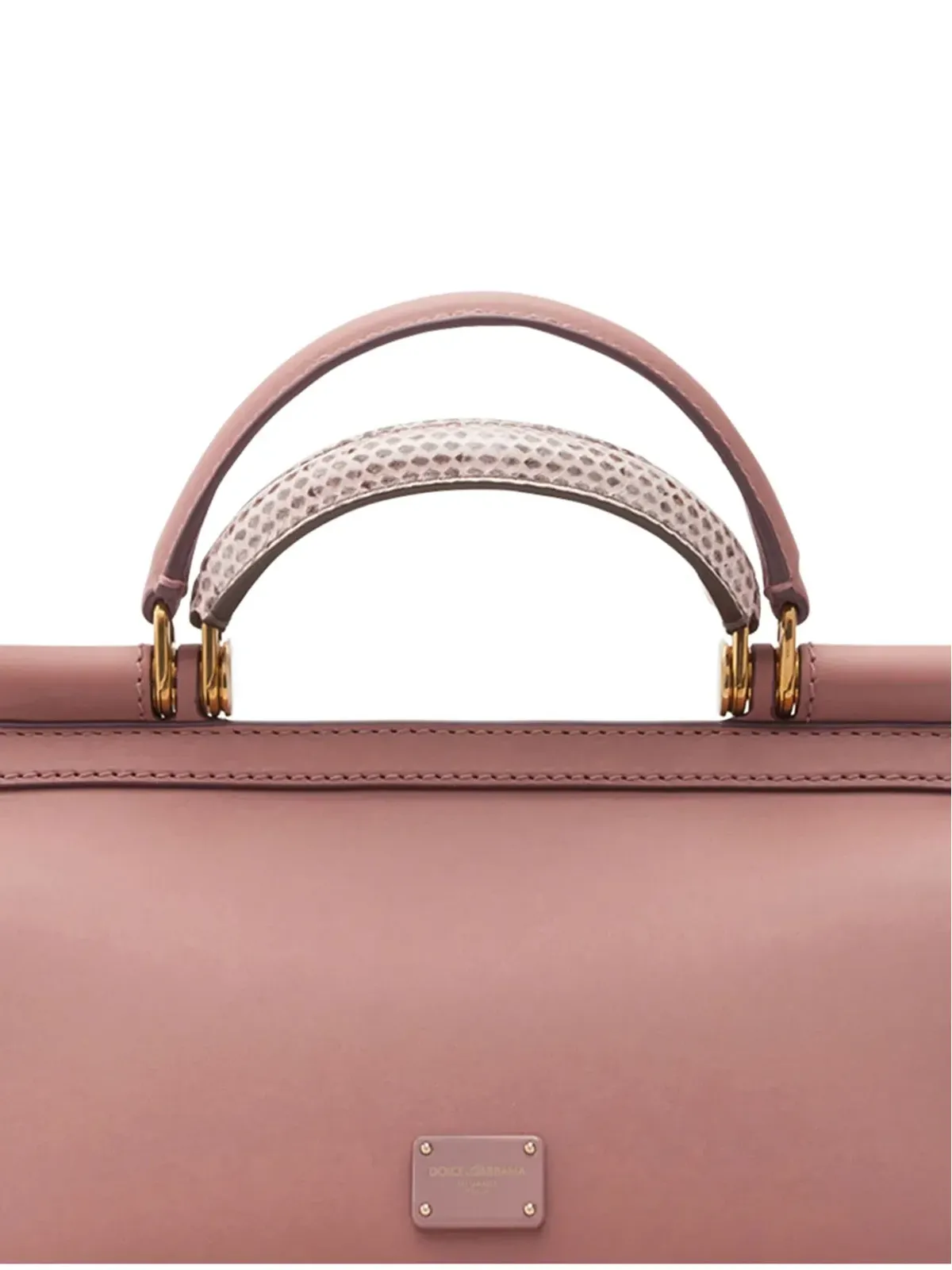Dolce & Gabbana 小 Sicily 58 バッグ ハンドル ピンク - 画像2