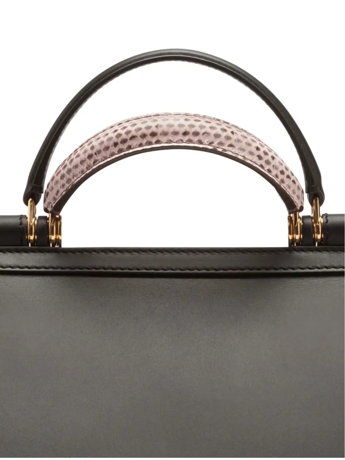 Dolce & Gabbana 小 Sicily 58 バッグ ハンドル ピンク - 画像3