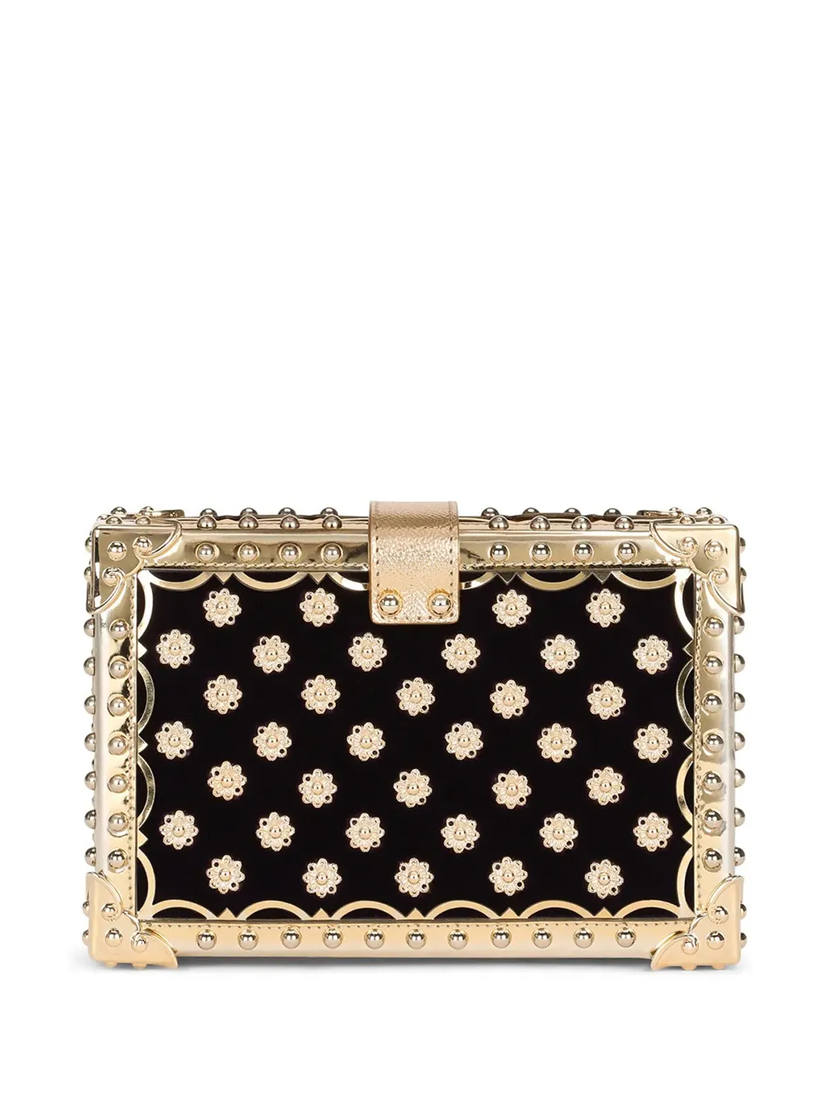 Dolce & Gabbana ドルチェ ボックス ビジュー ミニバッグ - 画像2