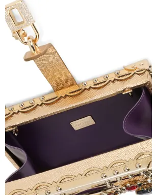 Dolce & Gabbana ドルチェ ボックス ビジュー ミニバッグ - サムネイル4