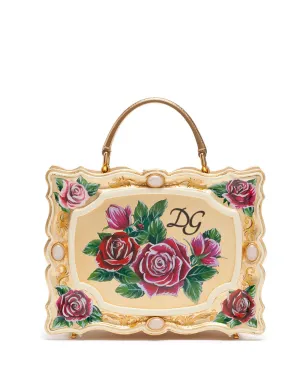 Dolce & Gabbana ドルチェボックス 手描きトップハンドルバッグ - サムネイル2