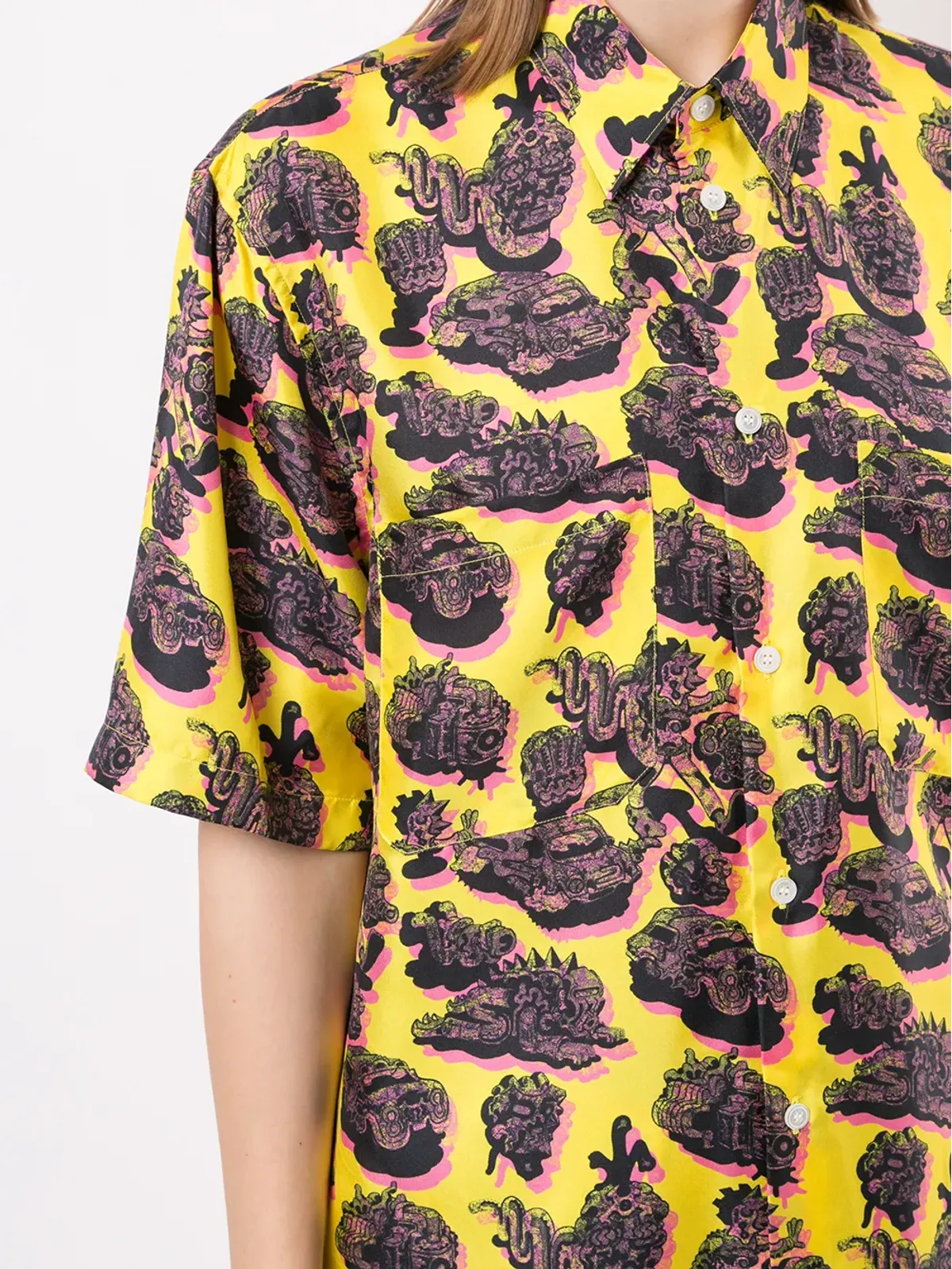 Stella McCartney リッキー・シルクシャツ - 画像5