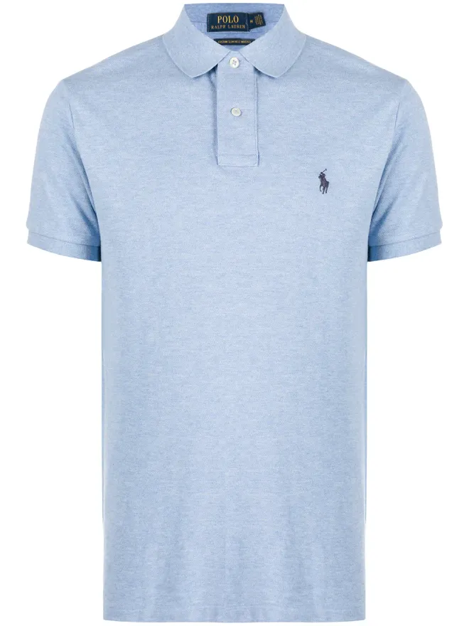 Polo Ralph Lauren Polo Ralph Lauren ブルー刺繍モチーフ ポロシャツの商品画像
