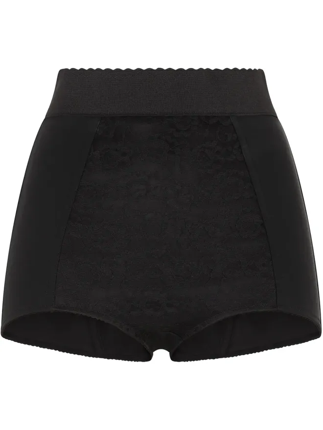 Dolce & Gabbana Dolce & Gabbana グアイナ ジャカード＆サテン キュロット - ブラックの商品画像