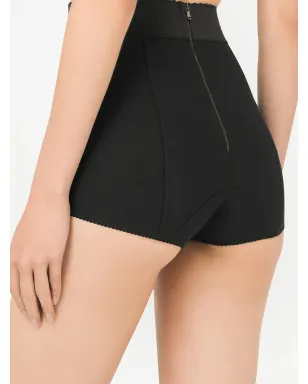Dolce & Gabbana グアイナ ジャカード＆サテン キュロット - ブラック - サムネイル5
