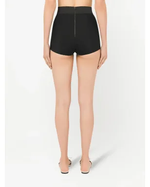 Dolce & Gabbana グアイナ ジャカード＆サテン キュロット - ブラック - サムネイル4